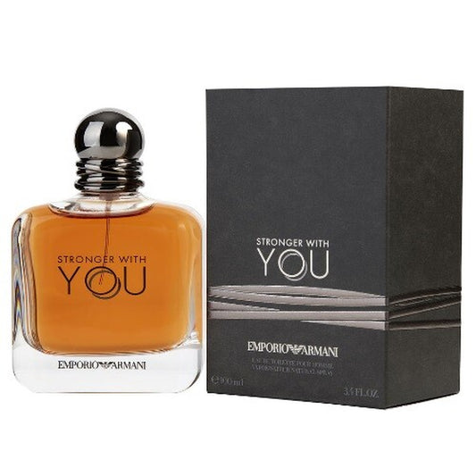 Emporio Armani Stronger with You by Giorgio Armani 3.4 Oz Cologne for Men NIB