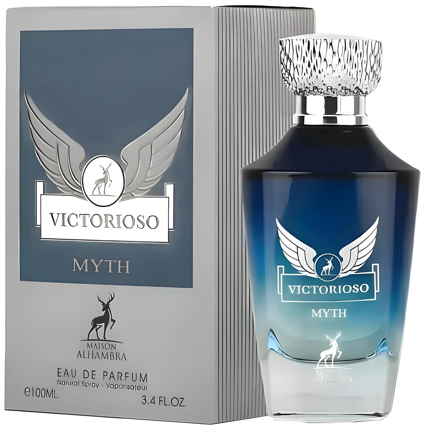Maison Alhambra Victorioso Myth Woody Aromatic Men'S Cologne 3.4 Fl Oz