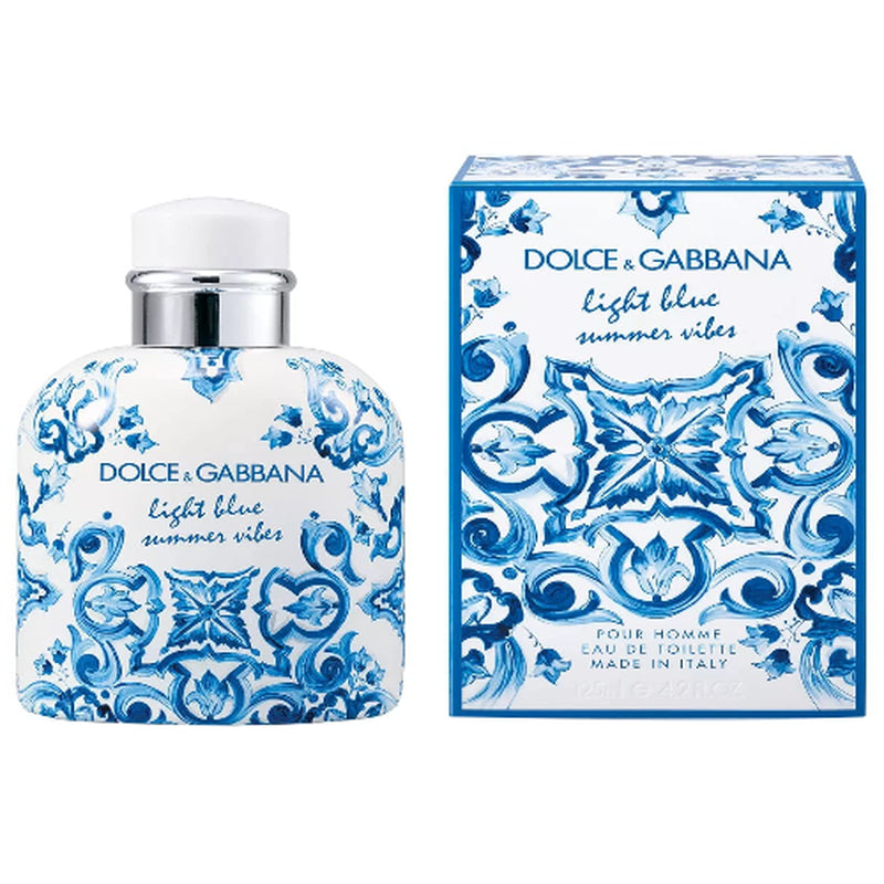 Light Blue Summer Vibes by Dolce & Gabbana 4.2 Oz EDT Cologne for Men New in Box