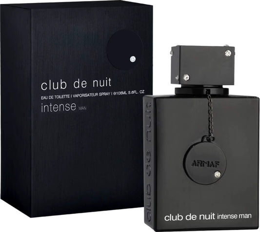 Armaf Club De Nuit Intense Man Eau De Toilette, 3.6 Ounce, Woody Spicy